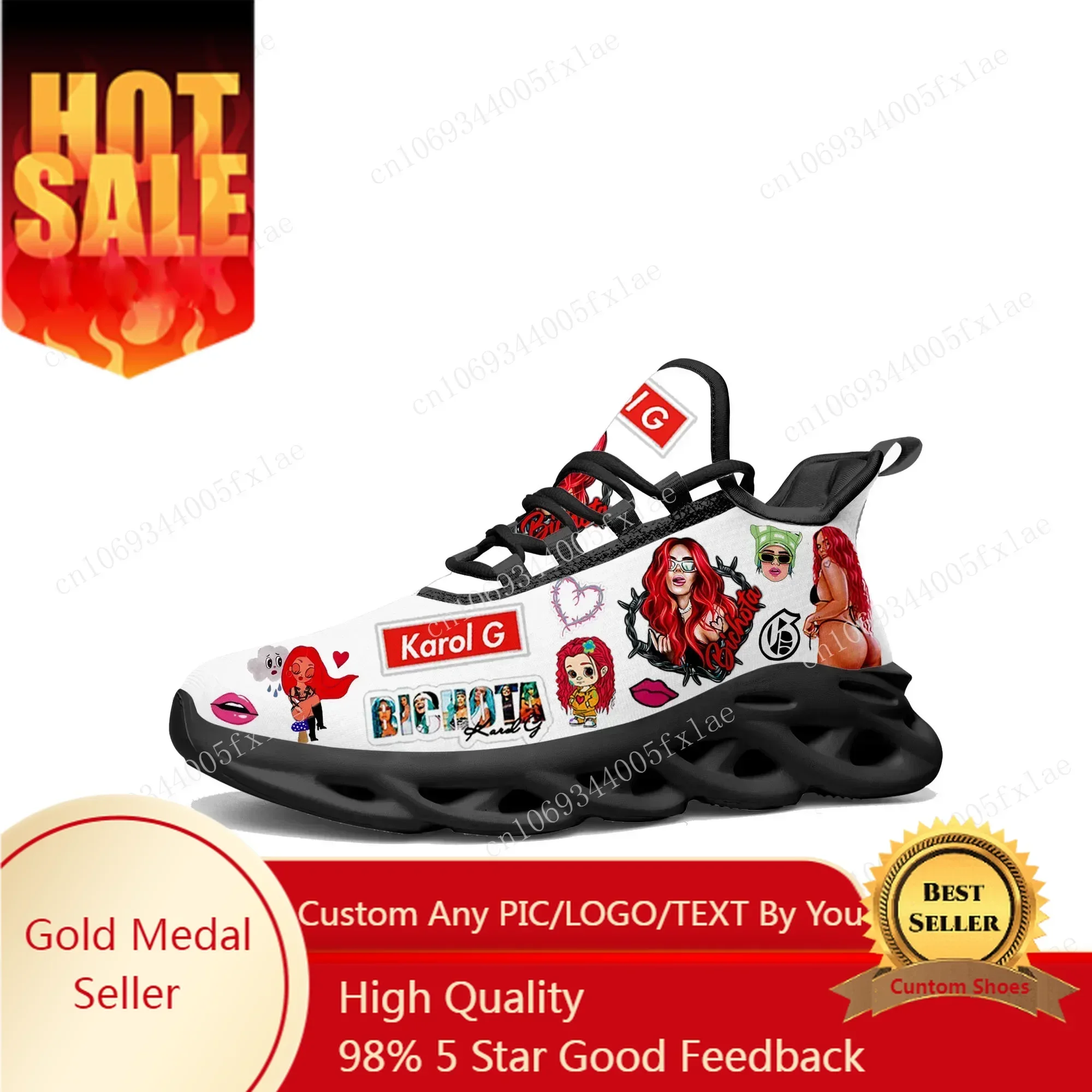 Running Shoes Men - คารอล จี บิโชต้ารองเท้าผ้าใบผู้ชายผู้หญิงกีฬารองเท้าวิ่งคุณภาพรองเท้าผ้าใบแบบผูกเชือกตาข่ายรองเท้าสั่งทำพิเศษรองเท้าสีดำ