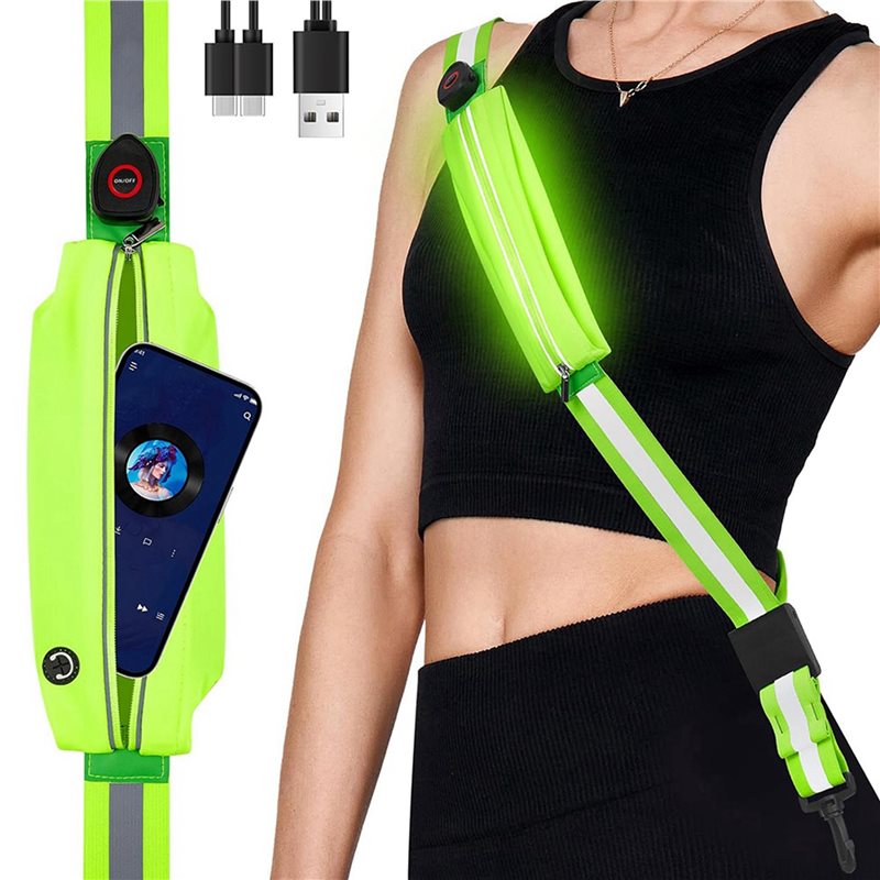 สายคาดเอวสะท้อนแสง T24C 2X LED - Running Visibility Gear บทวิจารณ์และราคา