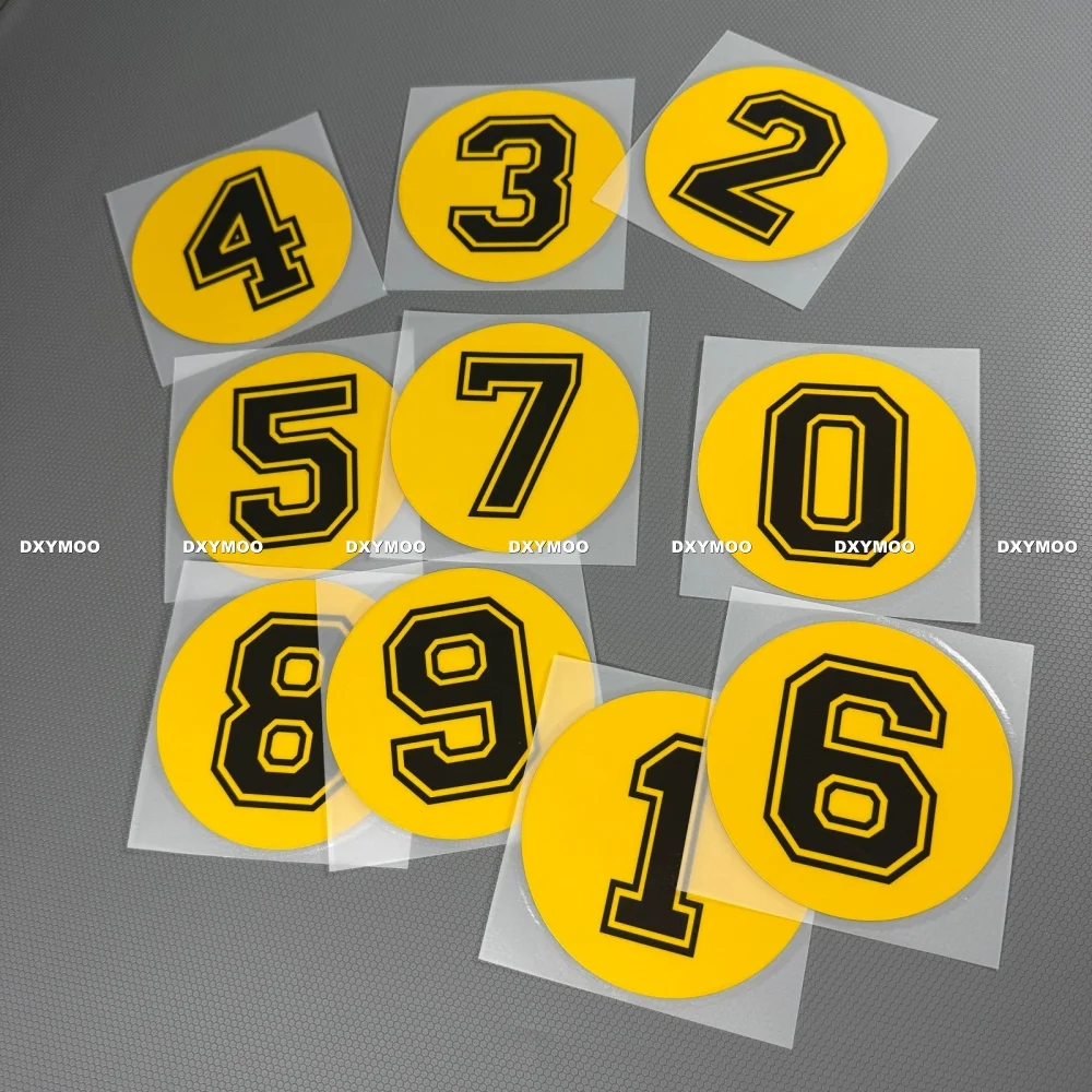 สติกเกอร์ไวนิลกันน้ำหมายเลขแข่ - Race Bib บทวิจารณ์และราคา