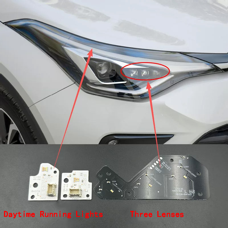 สำหรับ Toyota CHR ปี 2021–2023 - Running Headlamp บทวิจารณ์และราคา