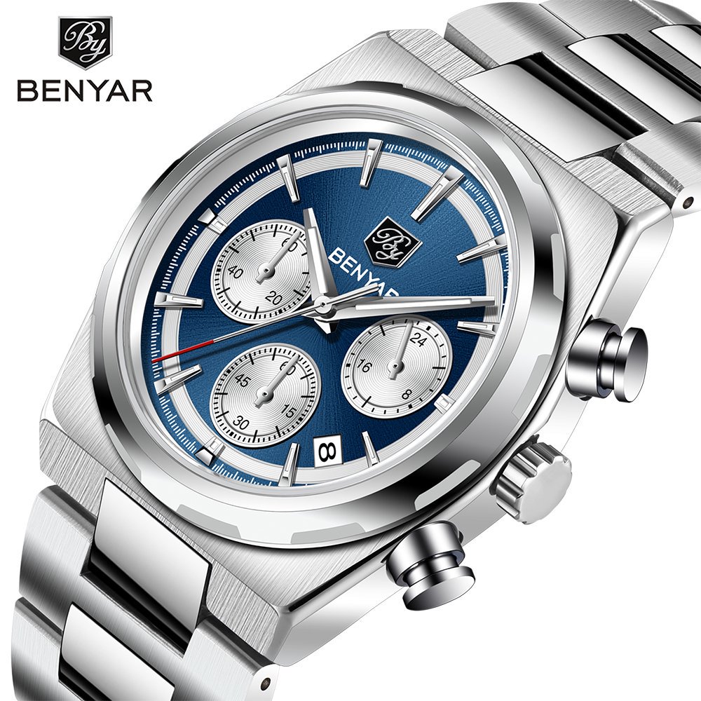 BENYAR 40 มม.ผู้ชายมัลติฟังก์ช - Running Watch บทวิจารณ์และราคา