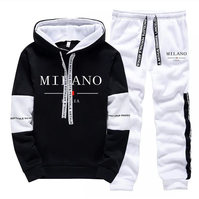 ชุดเซ็ตผู้ชาย/เสื้อฮู้ด/กางเกง - Joggers Pants บทวิจารณ์และราคา