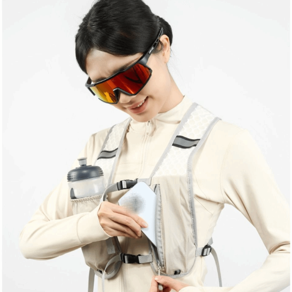 เสื้อกั๊กวิ่งสะท้อนแสงกันน้ำ ร - Hydration Vest บทวิจารณ์และราคา