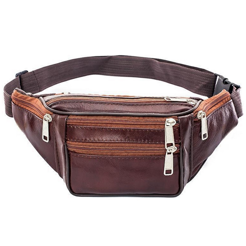 กระเป๋าคาดเอวหนังผู้ชาย กระเป๋ - Running Belt บทวิจารณ์และราคา